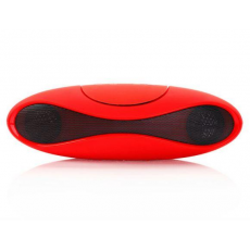 Altavoz Portátil Bluetooth Oval Rojo