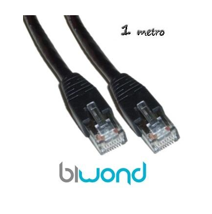 Cable Ethernet 1m Cat 6 BIWOND