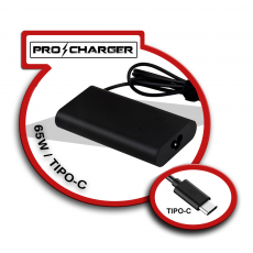 Cargador Tipo C Dell 65W Pro Charger