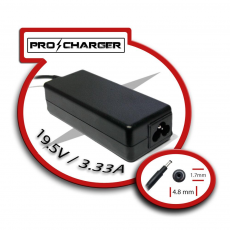 Cargador 19.5V/3.33A 4.8mm x 1.7mm 65W Pro Charger