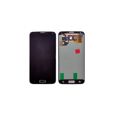 Pant. Tactil + LCD + Marco Compatible Samsung Galaxy S5 Negro