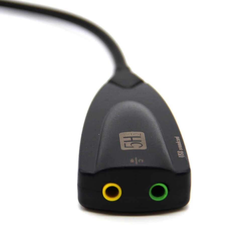 VENTION Tarjeta de sonido USB, tarjeta de sonido externa, adaptador de  audio USB a conector de 0.138 in con chip de reducción de ruido, tarjeta de
