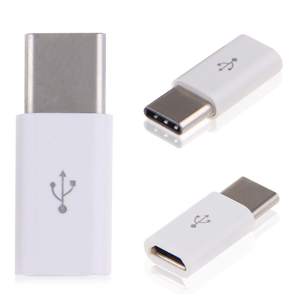 1X USB-C Tipo-C Hembra a Micro-USB 2.0 5 pines macho Adaptador de datos tip J2R6