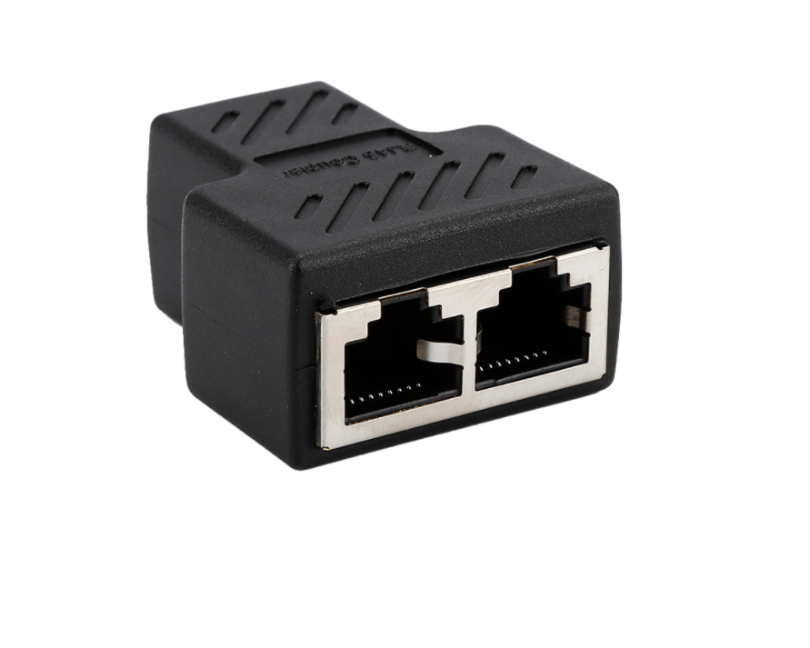 Adaptador Cable Red Ethernet RJ45 1 a 2 Vías > Informatica > Cables y  Conectores > Adaptadores