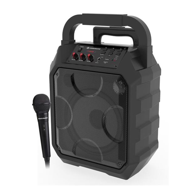 Altavoz Karaoke Bluetooth Party Boom 30W + Micrófono COOLSOUND > Altavoces  > Electro Hogar