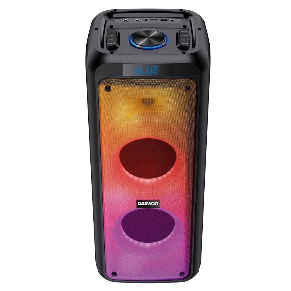 Dar derechos dosis canto Altavoz Karaoke Daewoo DSK-877 LED 50W 6.5" Negro > Altavoces > Electro  Hogar