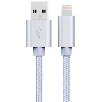 Cable Tipo C a Lightning Carga Rápida 2.1V 1m Blanco Biwond > Informatica >  Cables y Conectores > Cables USB