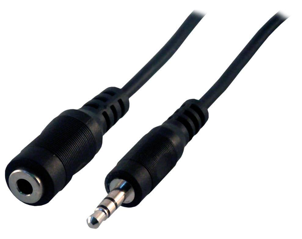 Cable Jack 3,5 mm Macho-Hembra 3m BIWOND > Informatica > Cables y  Conectores > Cables Audio/Video