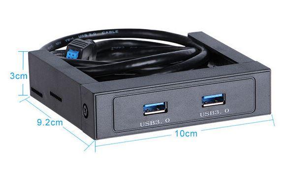 de acre taza Panel Frontal USB 3.0 Disk > Informatica > Accesorios USB