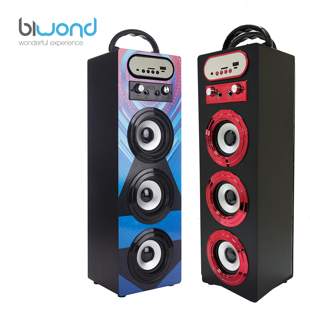 Altavoz Biwond Joybox TriSound Karaoke Azul > Altavoces > Electro Hogar