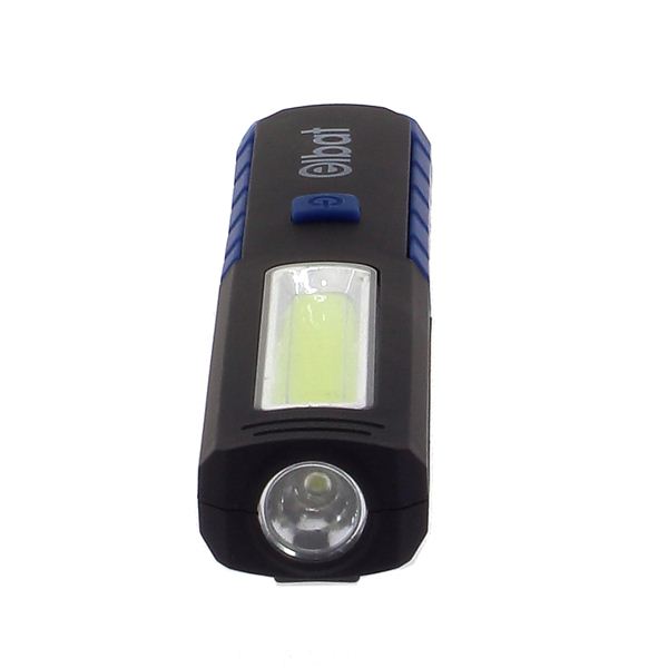Linterna LED COB + LED 180ML Base Imán ELBAT > Iluminacion > Linternas >  Electro Hogar