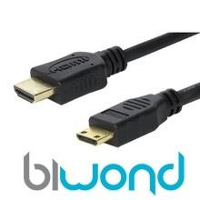 Cable HDMI Plano M/M Angulo 90º+180º 3.6M BIWOND > Informatica > Cables y  Conectores > Cables HDMI
