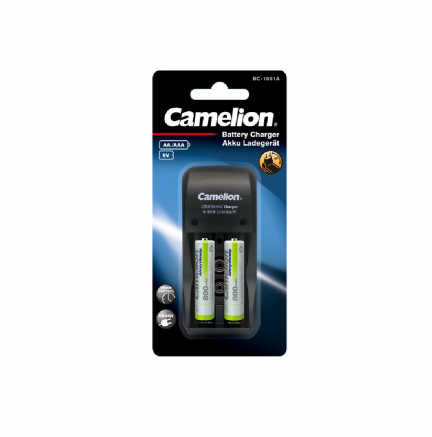 Cargador BC-1001A+ 2 Pilas AAA 800mAh Camelion