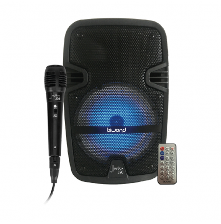 Altavoz Biwond JoyBox J20 6.5'' Karaoke Negro