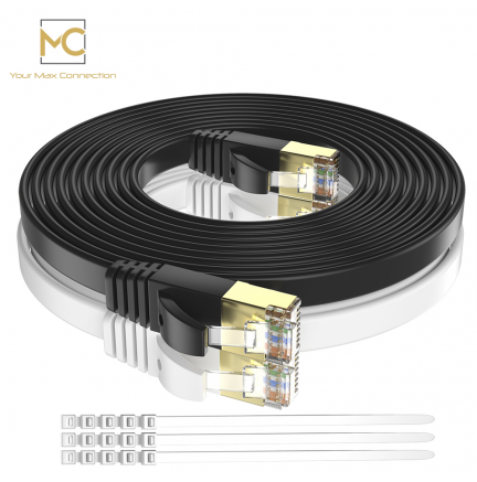 Cable + 1 GRATIS Planos Ethernet 8P8C F/STP 32AWG 0.5m Max Connection