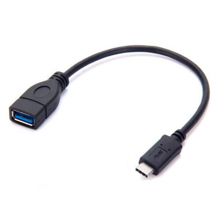 Cable OTG USB 3.1 Tipo C Macho a USB 3.0 Tipo A Hembra