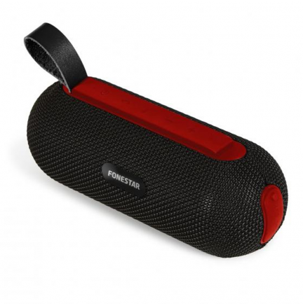 Altavoz Bluetooth 4.2 Pocket-R Negro/Rojo Fonestar
