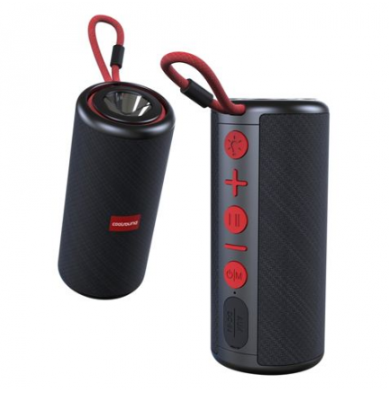 Altavoz XR 10W Bluetooth con Linterna COOLSOUND Rojo