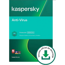 Kaspersky Antivirus: 5 Dispositivos / 1 año