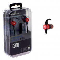Auricular + Micrófono Z200 Rojo Coolsound