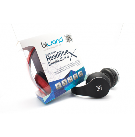 Auricular HeadBluex Bluetooth 4.0 Rojo Biwond