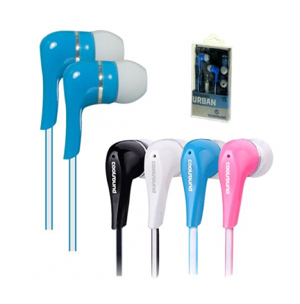 Auriculares Urban In-Ear Azul COOLSOUND