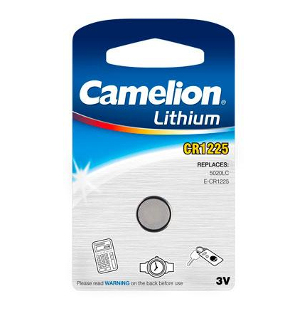 Boton Litio CR1225 3V (1 pcs) Camelion