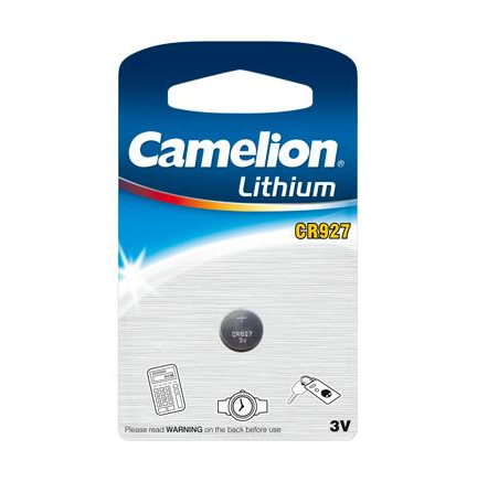 Boton Litio CR927 3V (1 pcs) Camelion