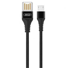 Cable NB118 Carga Rápida Slim USB - Micro USB 2.1A 1M Negro XO