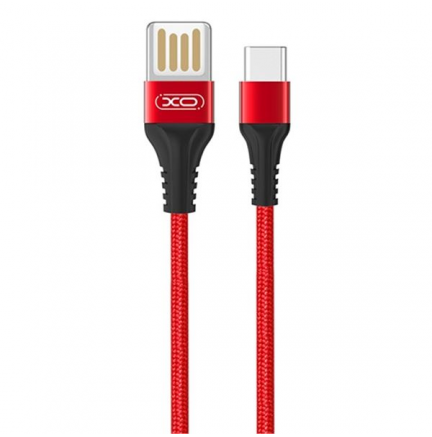 Cable NB118 Carga Rápida Slim USB - Tipo C 2.1A 1M Rojo XO