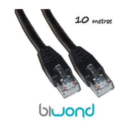 Cable Ethernet 10m Cat 6 BIWOND