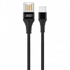 Cable NB118 Carga Rápida Slim USB - Tipo C 2.1A 1M Negro XO