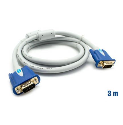 Cable VGA 30AWG M/M 3m BIWOND