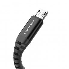 Cable Micro USB 3.1A KDS-25 Negro Jellico
