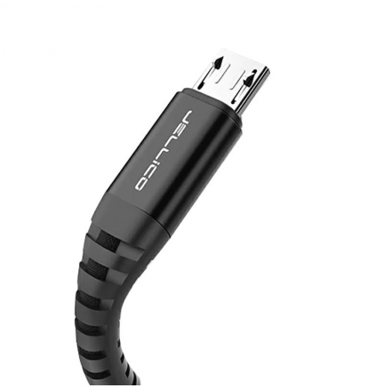 Cable Micro USB 3.1A KDS-25 Negro Jellico
