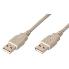 CABLE USB 2.0 2M, TIPO A/M-A/M