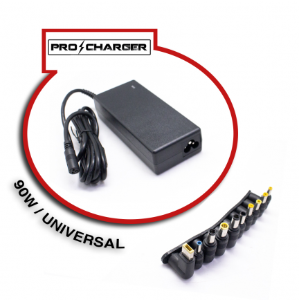 Cargador Automatico 90W Universal (10 Conectores) Pro Charger