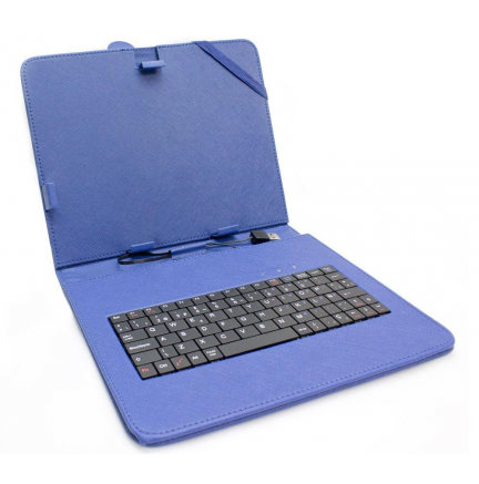 Funda Tablet Teclado 9.7" Azul
