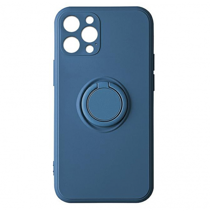Funda iPhone 12 Pro Max 6.7" Pastel Ring Azul