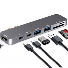Hub USB Carga Universal 7 Puertos en 1 Biwond