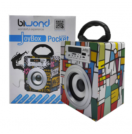 Altavoz Biwond JoyBox Pocket Bluetooth Picasso