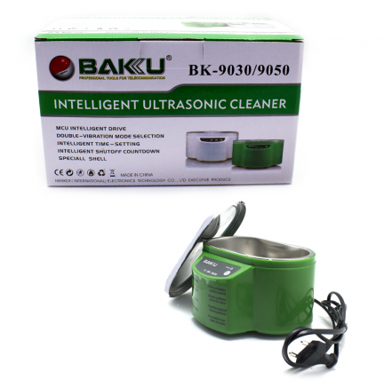Limpia Metales Ultrasonido 30W BAKU-9030 Verde