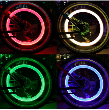 Luz LED Neón Bicicleta Verde