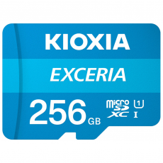 MICRO SD KIOXIA 256GB EXCERIA UHS-I C10 R100 CON ADAPTADOR