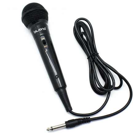 Micrófono con Cable JoyBox Karaoke Biwond