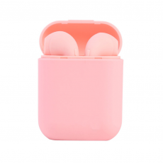 Mini Auriculares Bluetooth TWS i12 Rosa