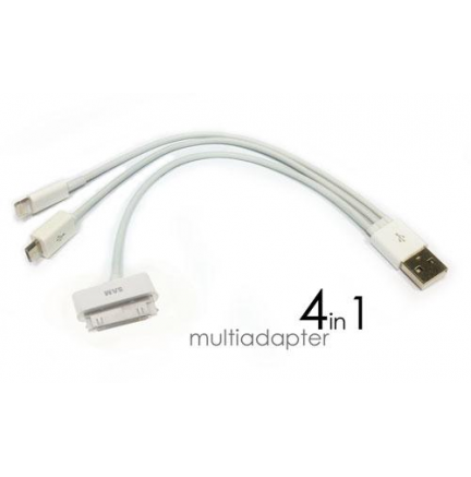 USB 4in1 iPhone iPad Samsung Blackberry