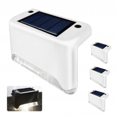 Pack 4 Foco Solar LED Exterior Blanco