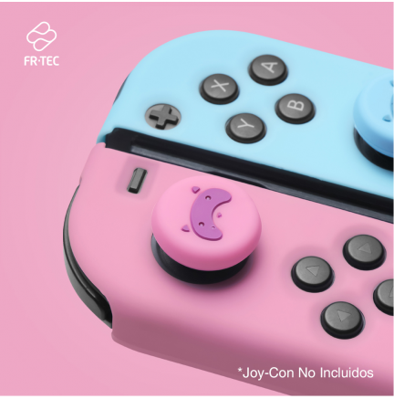Pack Carcasas Joy-Con FR-TEC TANOOKI Nintendo Switch Azul/Rosa