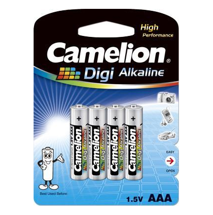 Digi Alcalina AAA 1.5V (4 pcs) Camelion